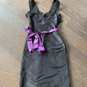Vera Wang Black Cocktail Dress